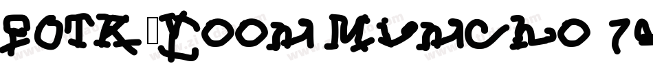FOTK-Yoon Mincho 740字体转换